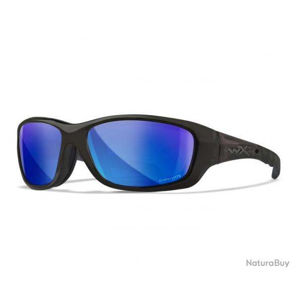 LUNETTES GRAVITY CAPTIVATE POLARIZED BLUE MIRROR / BLACK CRYSTAL FRAME (CCGRA19)