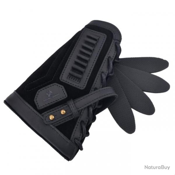 Support de coque en cuir MAIN DROITE NOIR pour .22, .22LR, .22MAG, .17 h LIVRAISON GRATUITE!!