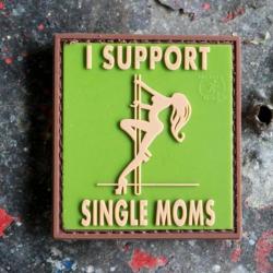 Patch "I UPPORT SINGLE MOMS" JTG