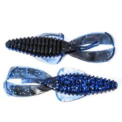 Leurre souple Glide Seeker Wobblers Swimbait 76 mm 120 mm - BLACK BLUE / 5 pcs-76mm-4.5g