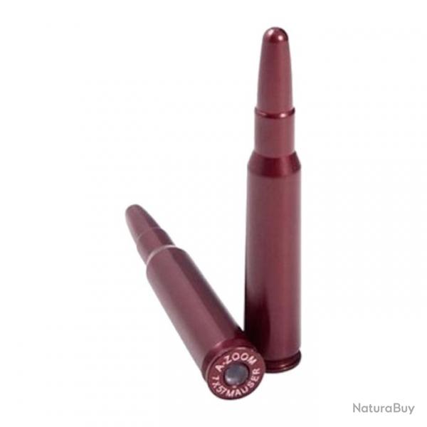 2 douilles amortisseur "Snap cap" cal. 7x57mm en aluminium - A-Zoom