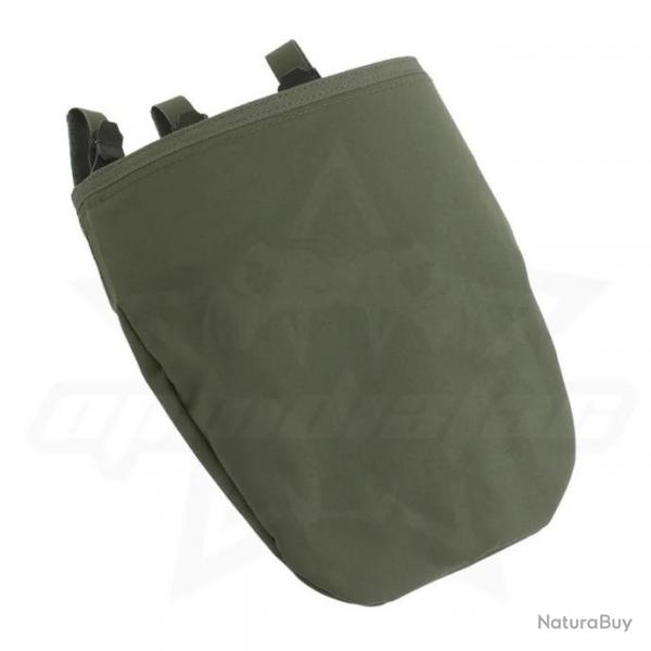 Pochette douille et chargeur fixation molle - Vert