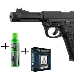Pack de Noel réplique GBB AAP01 + billes + gaz