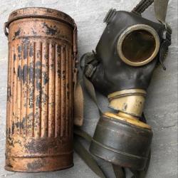 masque à gaz allemand WW2 DAK