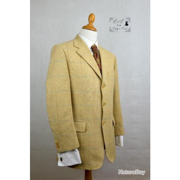 Veste aprs-chasse Magee tweed taille 52 marron clair