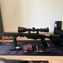 Carabine Ruger Précision Rimfire Cal.17 Hmr Avec lunette