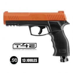 PISTOLET DE DEFENSE T4E P2P HDP50 Gen2 ORANGE - Cal .50 - 13 Joules