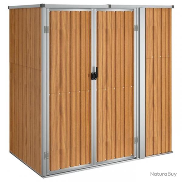 Abri de jardin cabane cabanon maison de stockage remise extrieur hangar outils robuste 161 x 89 x