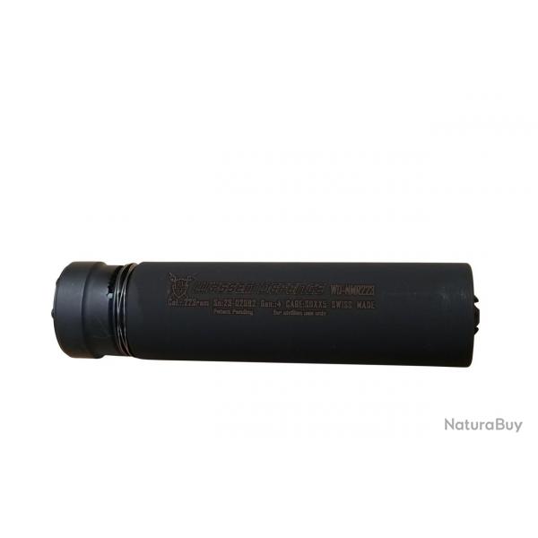 Modrateur de son Wyssen dfense pour fusil semi auto Cal.223 montage otan