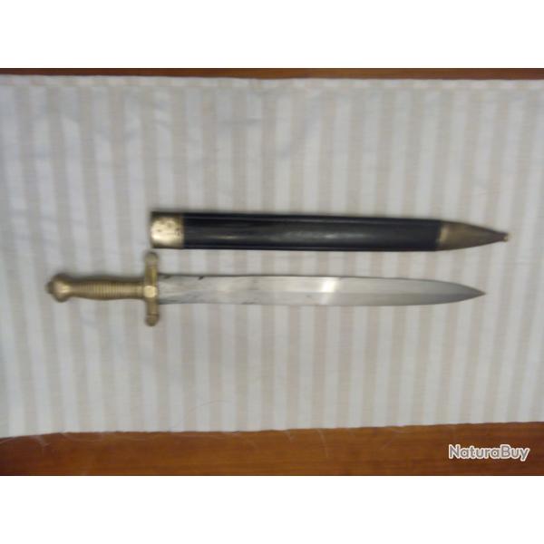 Glaive modle 1831 Chatellerault avec fourreau dat 1836 TB tat