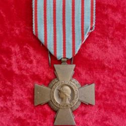 Médaille Croix du combattant TBE 2