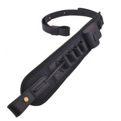 Sangle de transport en cuir pour fusil de chasse Black(16 Gauge) LIVRAISON GRATUITE !!