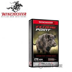 20 Munitions WINCHESTER Cal 270 Wsm 130gr Extreme Point Lead Free