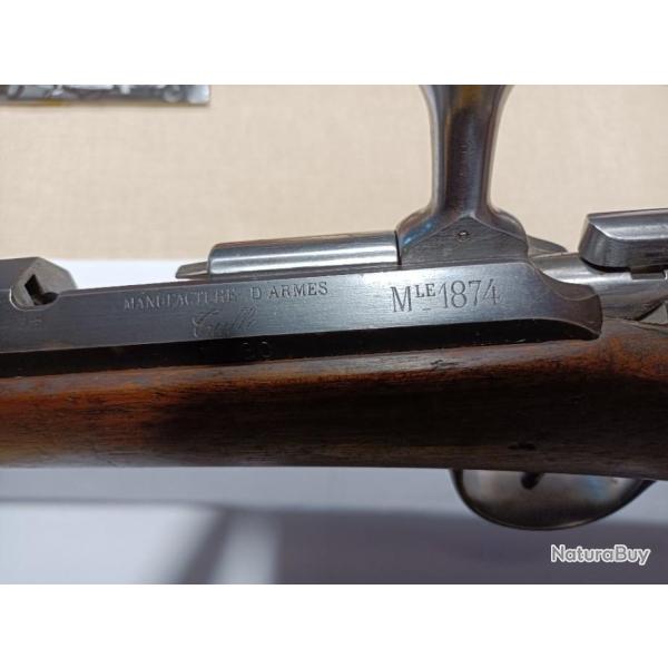 Fusil GRAS modle 1874 manufacture de Tulle