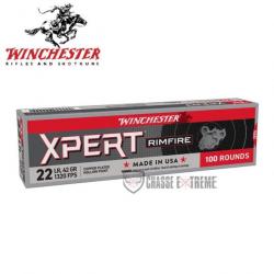 100 Cartouches WINCHESTER XPERT Rimfire 42g Cal 22Lr