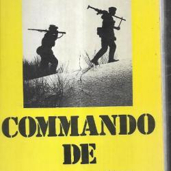 commando de chasse de jean Mabire , guerre d'algérie , bca et dbpc