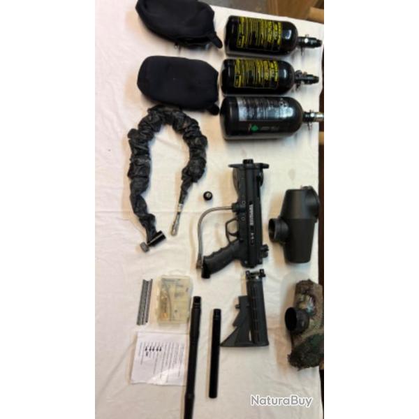 Lot paintball Tippmann A5 eGrip