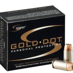 20 munitions SPEER GOLD DOT CALIBRE 32 AUTO