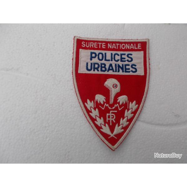 patch suret nationale polices urbaines ,tat neuf!!