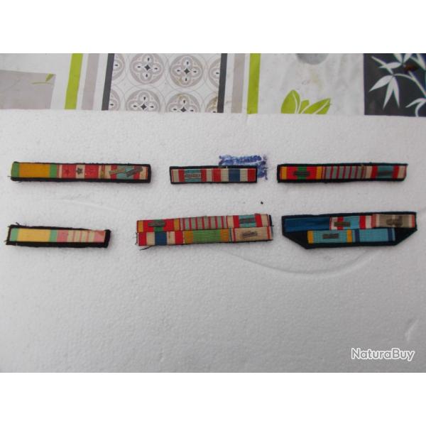 lot barrettes militaires !!bon tat