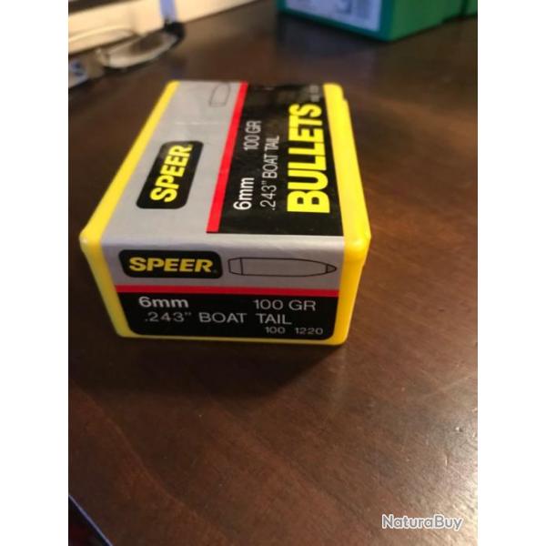 OGIVES SPEER 6MM 100GR