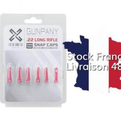 Douille amortisseur 22 lr snap caps 6 pcs