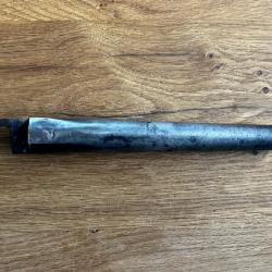 Canon pour pistolet à silex AN IX daté 1808