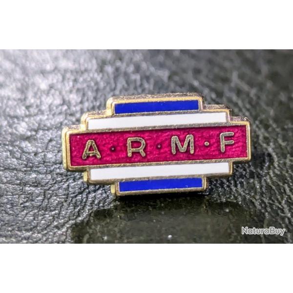 A pins insigne militaire association ARMF retraits et veuves de guerre armee Association des retrai