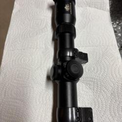 Lunette battue Leupold hog + montage haut eaw verney carron impact