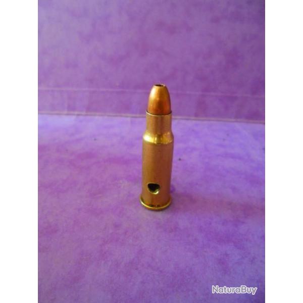 UNE belle cartouche cal.256 WINCHESTER MAGNUM NEUTRALISEE