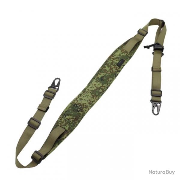 Bretelle camouflage ajustable pour fusil et carabine - Modle B - Russe