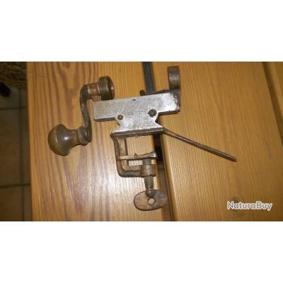 Ancien Sertisseur De Cartouche De Chasse – Outillage Vintage