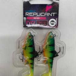 Leurres souples Fox rage replicant wobble firetiger  7,5cm