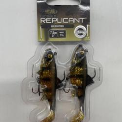 Leurres souples Fox rage replicant wobble golden perch 7,5cm