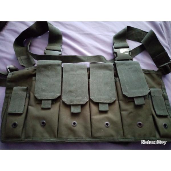 Chest rig miltec OD neuf