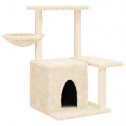 Arbre à chat meuble tour grimper jouet grattage grattoir escalade plateforme avec griffoirs en sisa
