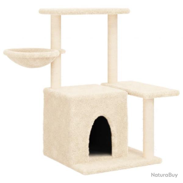 Arbre  chat meuble tour grimper jouet grattage grattoir escalade plateforme avec griffoirs en sisa
