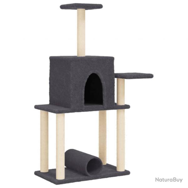 Arbre  chat meuble tour grimper jouet grattage grattoir escalade plateforme avec griffoirs en sisa