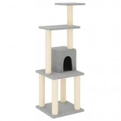 Arbre à chat meuble tour grimper jouet grattage grattoir escalade plateforme avec griffoirs en sisa