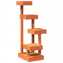 Arbre à chat meuble tour grimper jouet grattage grattoir escalade plateforme cire 45,5 x 49 x 103 c