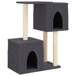 Arbre à chat meuble tour grimper jouet grattage grattoir escalade plateforme avec griffoirs en sisa