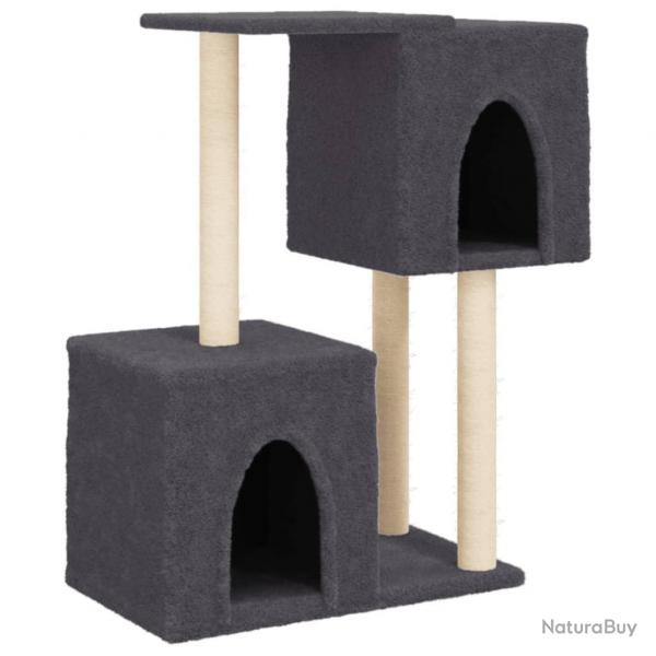 Arbre  chat meuble tour grimper jouet grattage grattoir escalade plateforme avec griffoirs en sisa