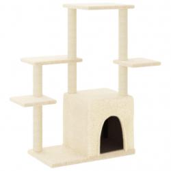 Arbre à chat meuble tour grimper jouet grattage grattoir escalade plateforme avec griffoirs en sisa
