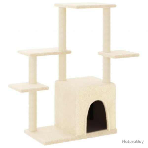 Arbre  chat meuble tour grimper jouet grattage grattoir escalade plateforme avec griffoirs en sisa
