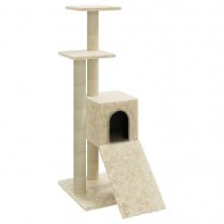 Arbre à chat meuble tour grimper jouet grattage grattoir escalade plateforme avec griffoirs en sisa