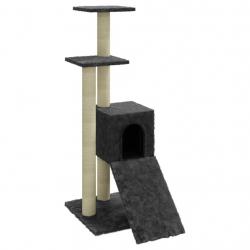 Arbre à chat meuble tour grimper jouet grattage grattoir escalade plateforme avec griffoirs en sisa