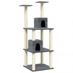 Arbre à chat meuble tour grimper jouet grattage grattoir escalade plateforme avec griffoirs en sisa