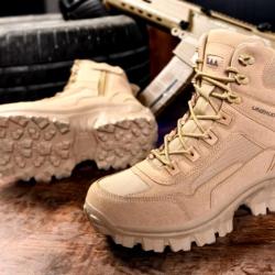 Chaussure MILITAIRE coloris beige Pointure au choix