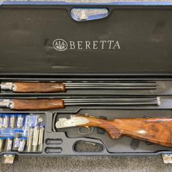 Combo Fusil BERETTA 687 EELL Calibre 20/76 et Calibre 28/70 Diamond Pigeon (Très bon état)