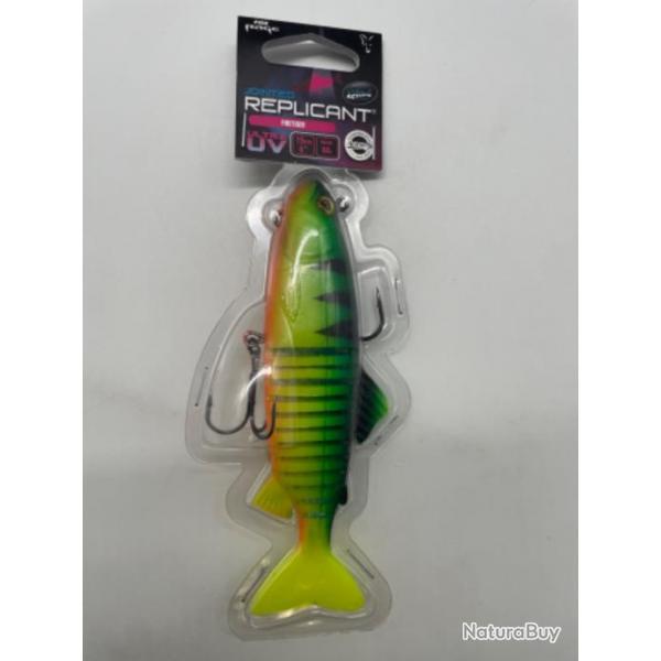 Leurre souple Fox rage replicant jointed firetiger 15cm